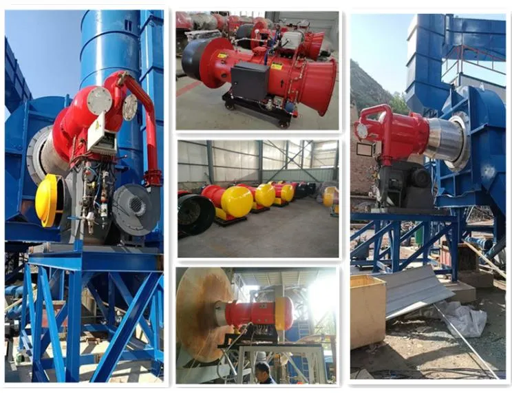 Superior Performance Asphalt Mixing Plant Burner